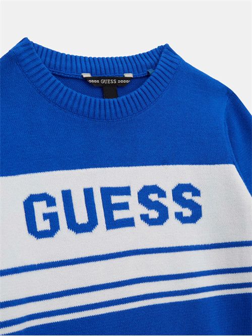 Maglione logo ricamato GUESS | N5YR01Z0140/G76G